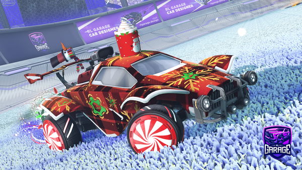 A Rocket League car design from ItsGiuze