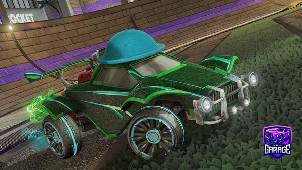 A Rocket League car design from irosario78