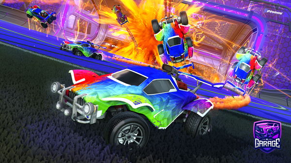 A Rocket League car design from Simone_10151