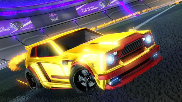 A Rocket League car design from Mth_213-