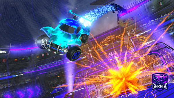 A Rocket League car design from maxingrand