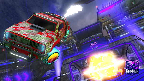 A Rocket League car design from Dogeboi786