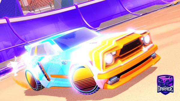 A Rocket League car design from Enderben7