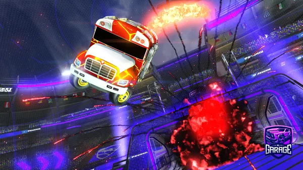 A Rocket League car design from derKonok