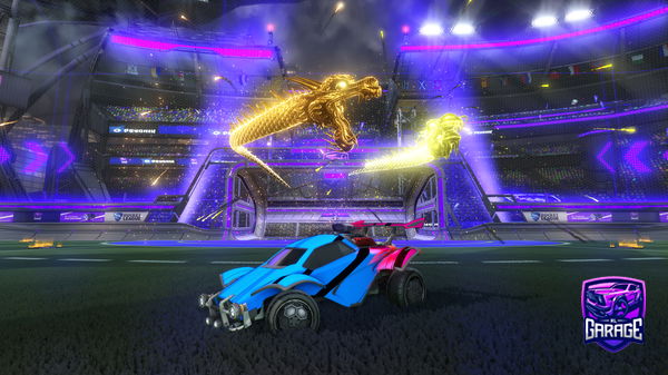 A Rocket League car design from Goldstorm3858