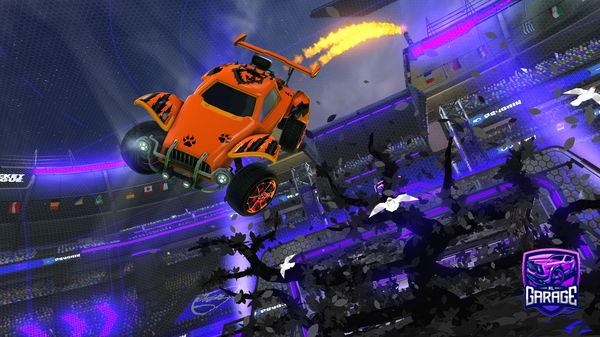 A Rocket League car design from raijinrl