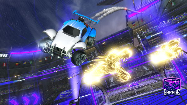 A Rocket League car design from Thetigeron13