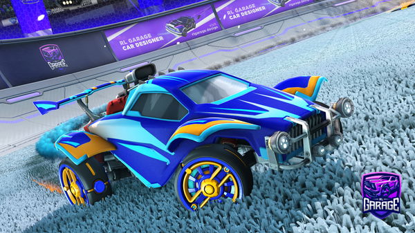 A Rocket League car design from XavATTAX