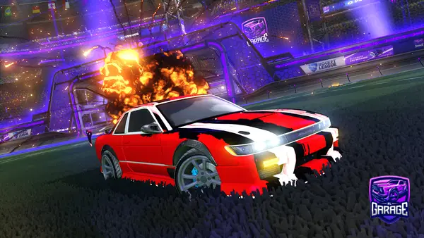 A Rocket League car design from SAMI-_-alhelo