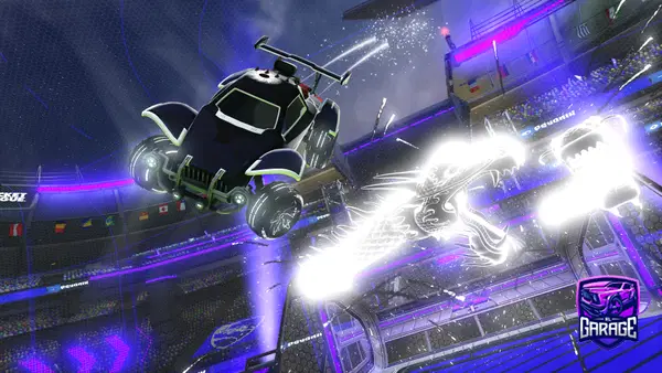 A Rocket League car design from Papa_dragon69420