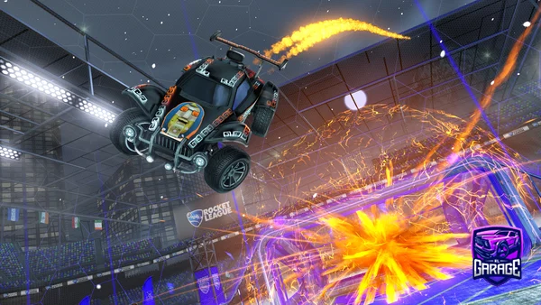 A Rocket League car design from TheBHWMan
