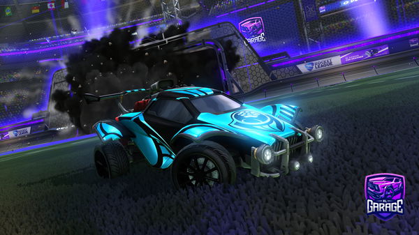 A Rocket League car design from Jacksparrow998