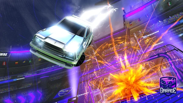 A Rocket League car design from kyleak