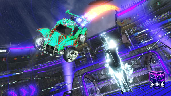 A Rocket League car design from ShAdOwW01f