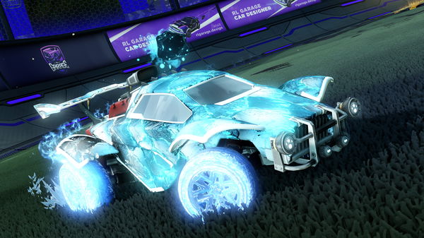 A Rocket League car design from MrInfinite