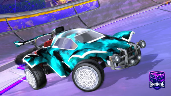 A Rocket League car design from Itz_king_cris
