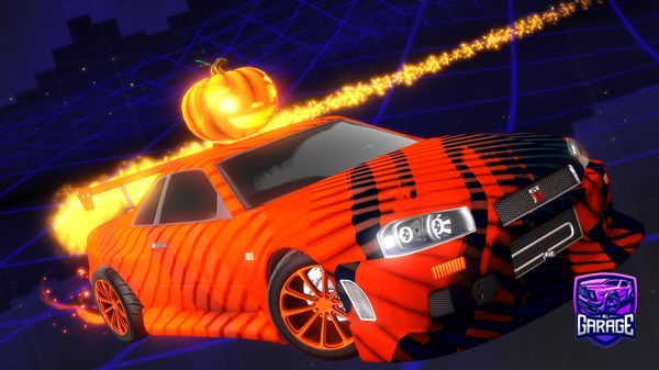 A Rocket League car design from fazefgkay