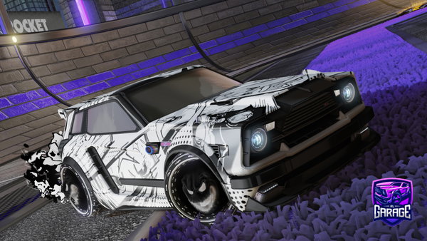 A Rocket League car design from abu_shehab909