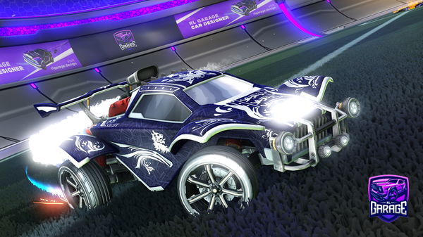 A Rocket League car design from Alphastorm