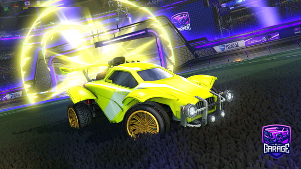 A Rocket League car design from SpxrkZy_YT