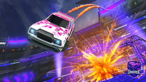 A Rocket League car design from Wee_Monkey