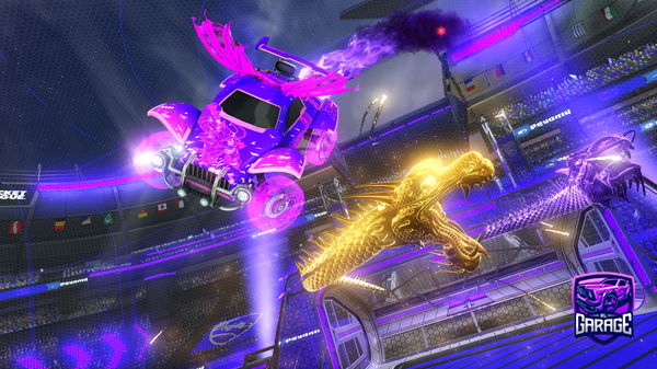 A Rocket League car design from Speedy_Saber