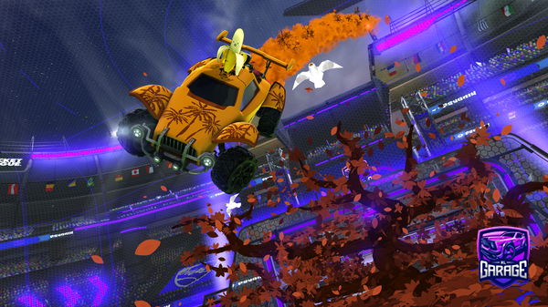 A Rocket League car design from P1RATEL3DEND