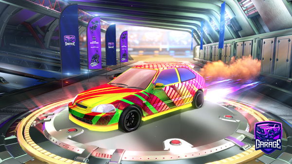 A Rocket League car design from nm2007