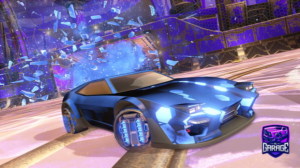 A Rocket League car design from Cayden693