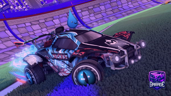 A Rocket League car design from XudiBTB2