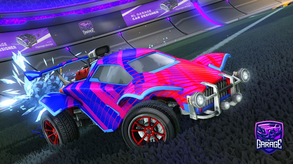 A Rocket League car design from catslikecheese2