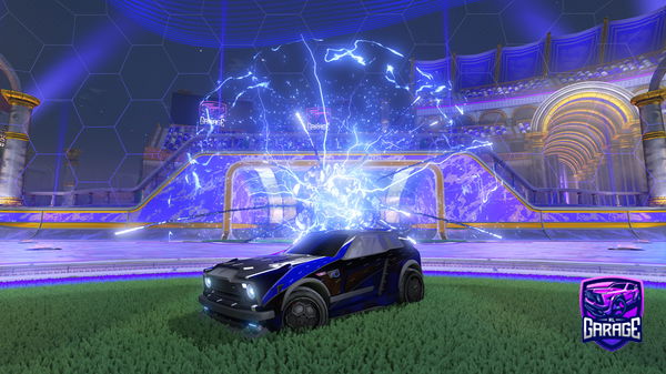 A Rocket League car design from jaytox