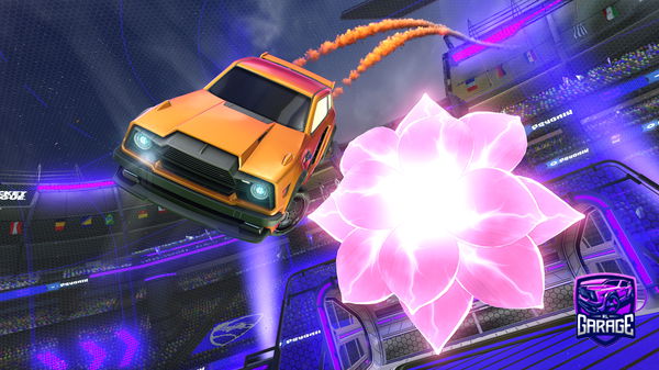 A Rocket League car design from JoshyRL09