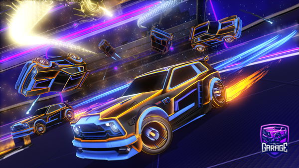 A Rocket League car design from XxNOS303xX