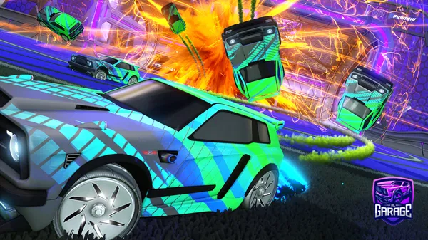 A Rocket League car design from jacobbahnan