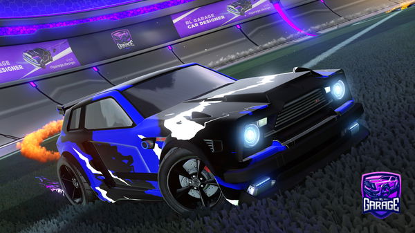 A Rocket League car design from DeadlyNoob__