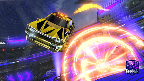 A Rocket League car design from Joshbarker