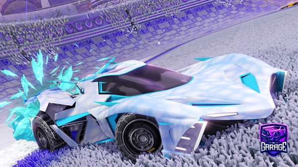 A Rocket League car design from Fizzbizz