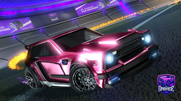 A Rocket League car design from Agentclipzz