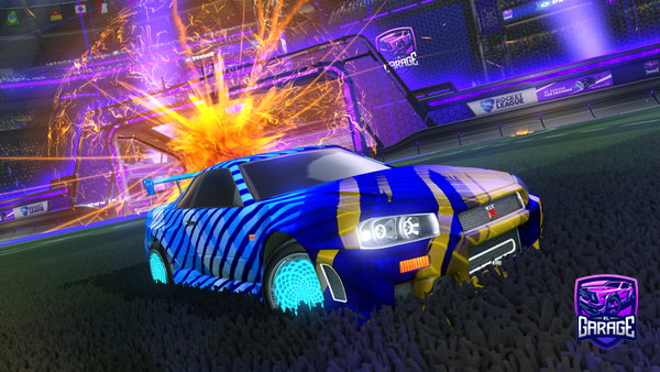 A Rocket League car design from JoeBod