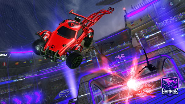 A Rocket League car design from Pokeninja