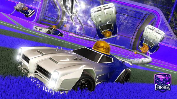 A Rocket League car design from HO2