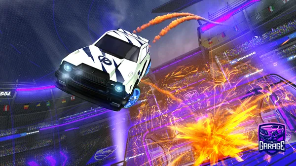 A Rocket League car design from FallenPhantom