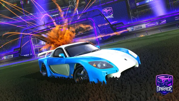 A Rocket League car design from jmenace80