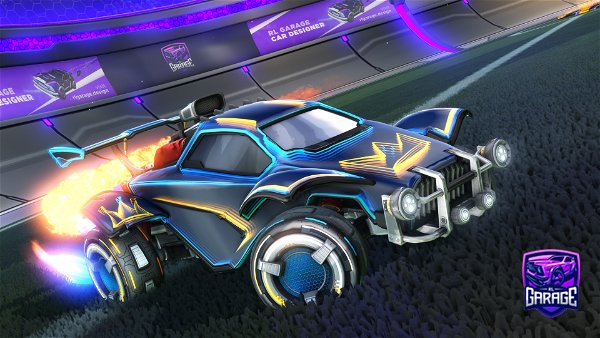 A Rocket League car design from Dont_bother_arguing