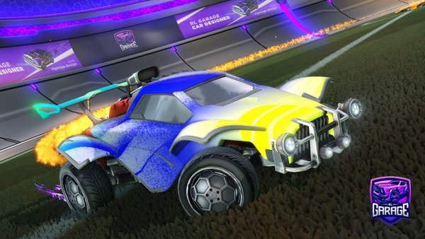 A Rocket League car design from VeXXum_RL