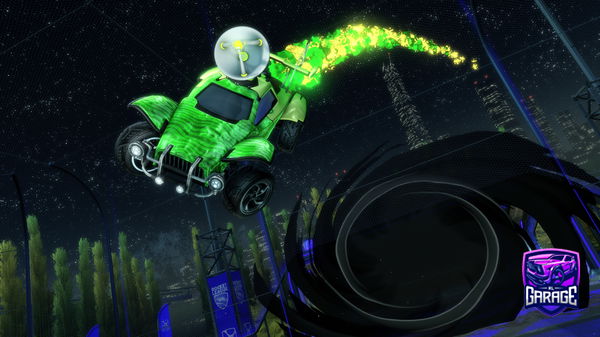 A Rocket League car design from GodZenix255