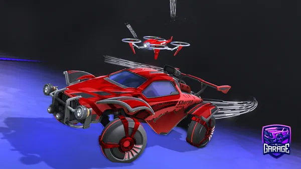 A Rocket League car design from UltraBasedSigma