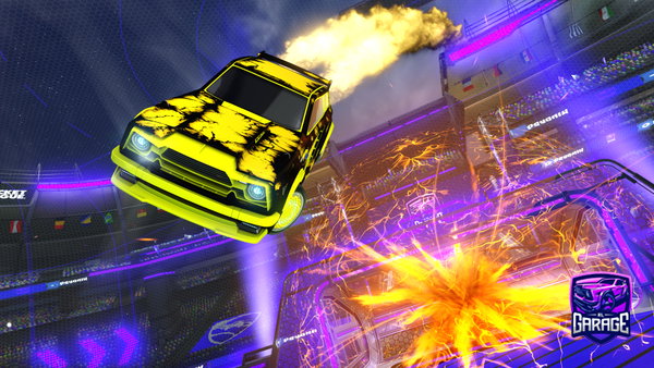 A Rocket League car design from mwkj