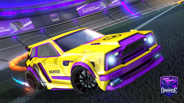 A Rocket League car design from Jakeyboi360